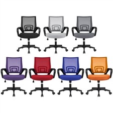 Chaise de Bureau Fauteuil Bureau Ergonomique Inclinable Pivotant Tissu Design Bureau chaise price