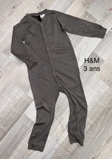 H&M  3 Ans Garçon : Pyjama Combinaison Grise Jersey Coton Jersey garçon price