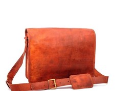 Sac en cuir mallette en détresse ordinateur portable messager épaule s business authentique Briefcase femme price