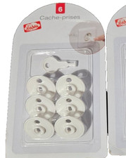 Cache-Prises de Sécurité Bébé lot de 6 AVEC Clef PROTECTION PRISES DE COURANT Déstockage sécurité Lock price