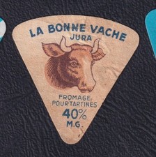 2 Ancienne petite étiquette  Fromage   France   BN241076 La Bonne vache Étiquette price
