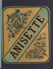 Ancienne étiquette  Alcool  France  BN181402 Anisette Étiquette price