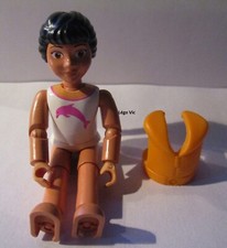 Lego belvfemale46 Girl Fille Life Jacket Gilet Short Jupe Belville 5845 Dolphin Jacket fille price