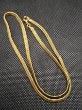 Ancien Collier Chaîne A Chevrons En Plaqué Or 18k750 Collier en or price