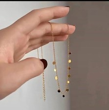 Collier En Acier Inoxydable Et Plaqué Or 18 Carats Collier en or price