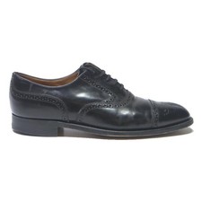 Chaussures Habillées Brogues Cuir Noir Homme UK 7 Formelles Intemporelles Classique chaussures homme price