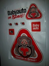 Pegatinas Babyauto on board baby auto bebé a bordo bebe coche automóvil adhesivo Bébé on Board price
