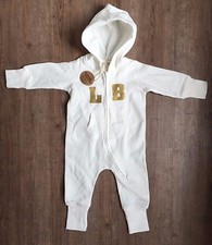 Combinaison bébé costume bébé barboteuse crème or - Taille 6-12 mois = 1/2 - 1 an Bébé Overalls price