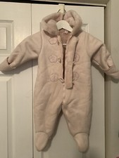 6-9Month Winter Fur Suit Overalls Pink Bébé Overalls price