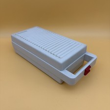 BOITE DE RANGEMENT mallette valisette  POUR  CASSETTES AUDIO K7 VINTAGE grise * Cassette et rangement produits price