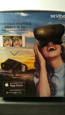 VR VIRTUAL REALITY HEADSET- View GAMES & MOVIES In 3D by Vibe Can Wear W Glasses Gaming Headsets price