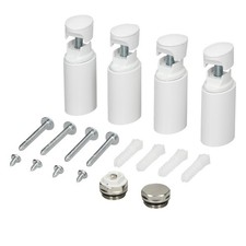 Supports de fixation murale pour radiateurs sèche serviette salle de bain blanc Radiateurs price