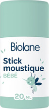 Stick Anti-Moustique Bébé Biolane Dès 6 Mois Actif Végétal Karité France 20ml Bébé moustique Repellent spray price