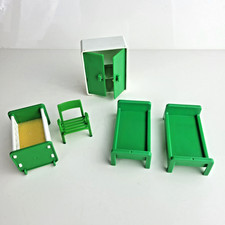Playmobil Chambre Enfants Nursery 2 Petits 1 Lit Bébé 1 Chaise 1 Armoire Vintage Bébé chambre armoire price