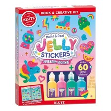 Editors of Klut Paint & Peel Jelly Stickers: Glitter Goals (Mixed Media Product) Glitter Paint price