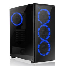 PC de bureau ultra rapide A10 Quad Core 4,2 8 Go 1 To Home Gaming ordinateur Raider bleu Computer bureau price