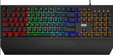 AOC GK200 Clavier Gaming AZERTY - Anti-Ghosting 25 Touches, N-Key Rollover, RGB Gaming clavier price
