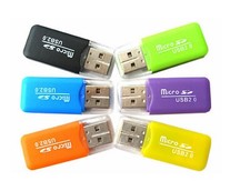 USB 2.0 Haute Vitesse - Adaptateur Lecteur Carte Mémoire Micro SD TF - Noir Carte Readers price