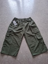 Pantalon Capri Cargo Multi-Poches Grande Taille Homme  pièces Short Droit Ample Capri pantalons homme price
