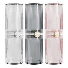 Travel Toothbrush Holder Light Luxury Double Cups Portable Toothpaste Storage Toothpaste support price