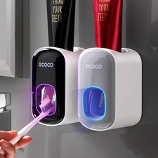 Wall Mounted Automatic Toothpaste Holder Bathroom Accessories Set Dispenser Toothpaste support price