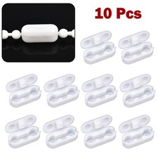 Cordon de Tirage Connecteur Léger Salon Plastique Remplacement Blanc 10 Pcs Vertical store price