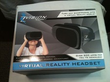 New in Box ZVISION By ZUNAMMY Virtual Reality World Headset Black VR Headset price