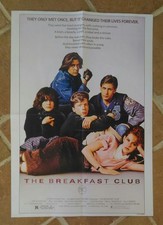 poster affiche revue cinema movie THE BREAKFAST CLUB 58x42cm Affiche price