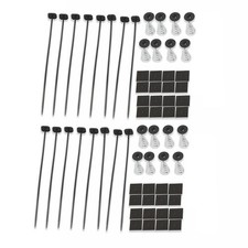 4Sets Car Truck Electric Radiator Fan Tie Strap Mounting Kit Zip Tabs Spring Fan cravate price