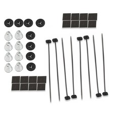 2Sets Car Truck Electric Radiator Fan Tie Strap Mounting Kit Zip Ties Straps Tab Fan cravate price