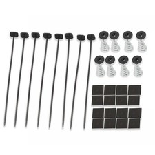 2Sets Car Truck Electric Radiator Fan Tie Strap Mounting Kit Zip Tabs Spring Fan cravate price
