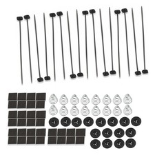 4Sets Car Truck Electric Radiator Fan Tie Strap Mounting Kit Zip Ties Straps Tab Fan cravate price
