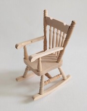 rocking-chair, fauteuil à bascule miniature, 1/12 maison de poupée, vitrine  M6 Cafe et Canteen chaise price