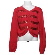 Tu, boléro, taille : 140, rouge, coton, rayures, tricot fin, fille #nf4 Bolero fille price