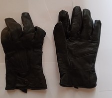 gants noir cuir. ⚠️ Quelques usures à certains endroits (voir photos) Gants homme price