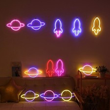 Planet LED Wall Neon Sign Light Hanging Night Lamp For Home Bar Art Decor Party LED mur Art price