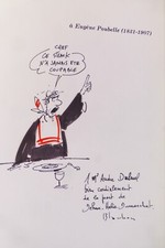 Belle DÉDICACE + DESSIN BLACHON " LA TABLE " BD EO 1985 Collectif  FRED SERRE Dessin table price