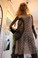 superbe  combinaison fond de robe nuisette vintage unterkleid full slip ref 2388 Slip robe price