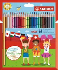 Colouring Pencil - STABILO color - Pack of 24 - Assorted Colours Coloré Pencils price