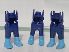 PLAYMOBIL X3 JAMBES BLEUES BOTTES GARÇON FILLE FILLES FERME JARDIN PARC Bottes garçon price