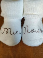 Chausson naissance pour bébé "mini nous" Bébé bottes price
