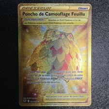 Carte Pokémon Poncho de Camouflage Feuillu 214/195 Tempête Argentée FR Poncho price