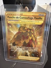 Poncho 214/195 Carte Pokémon Fr Tempête Argentée Camouflage Feuillu Poncho price