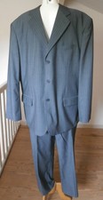 Costume homme gris clair à rayures taille XXL (veste T 60 et pantalon T52)  TBE Costume homme price