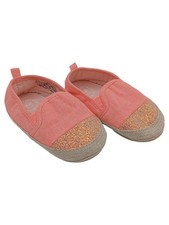H&M Chaussons Fille Rose Paillettes Espadrilles Été (EU 20) Chaussons enfant unisexe price