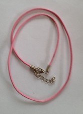 collier, cordon cuir rose vide pour charms Européen beads perle Murano Perle collier price