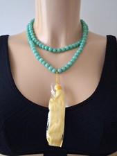 COLLIER EN PERLE AVEC POMPOM LONGUEUR 45 CM Perle collier price