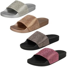 Chaussons Avec Strass Spot On Pour Femmes Chaussons & sandales femme price