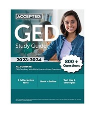 GED Study Guide 2023-2024 All Subjects: GED Test Prep with 800+ Practice Exam Qu All Subjects price