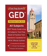 GED Preparation 2019 All Subjects: GED Study Guide 2019 All Subjects Test Prep B All Subjects price